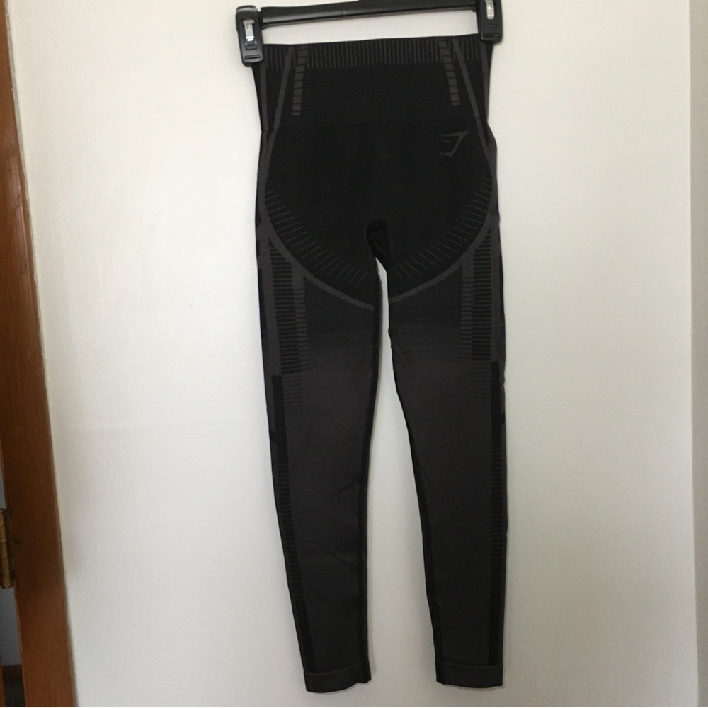 Gymshark Geo Seamless Leggings Black Size XS
